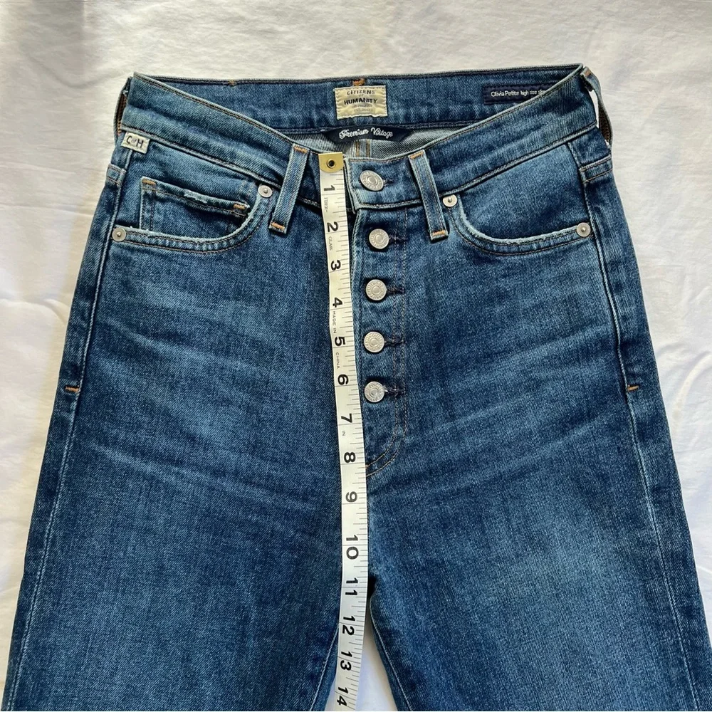 Citizens of Humanity Olivia High Rise Slim Ankle Jeans - Picture 3 of 6